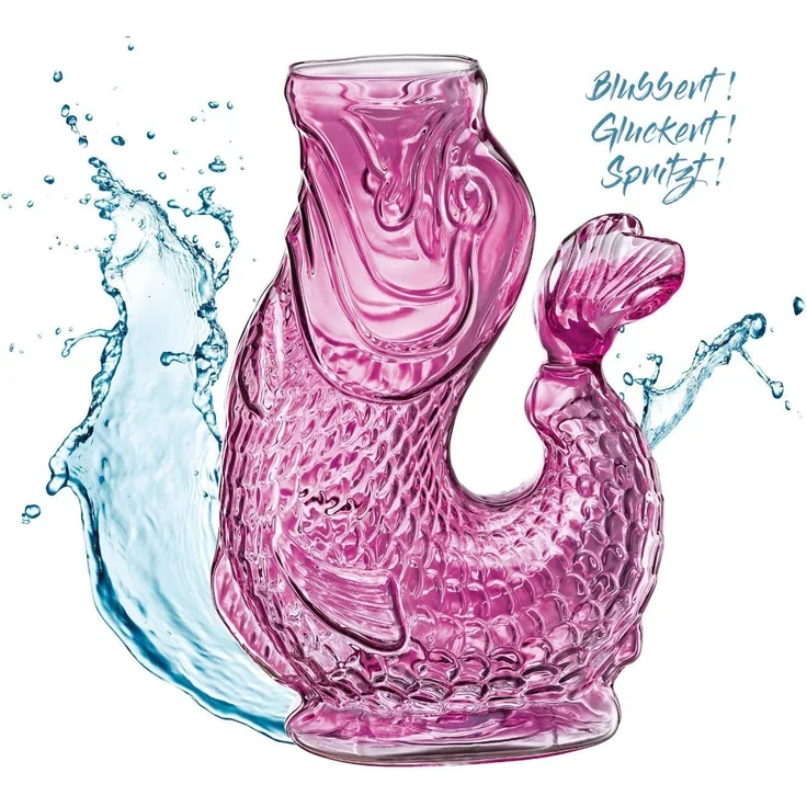 Wasserkaraffe NEMO lila – Bild 2