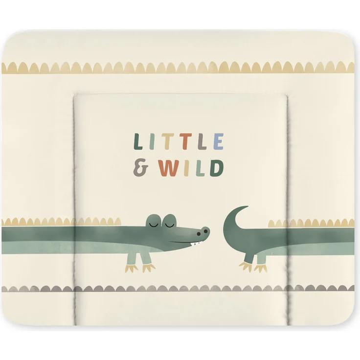 Julius Zöllner Wickelauflage Softy 75x75 Folie Krokodil – Bild 1