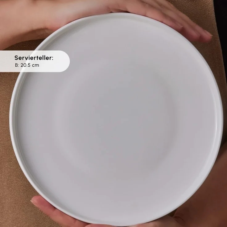 Karaca Geschirr-Set Karaca Forever Bone Fika 22-teiliges Frühstücksset – Bild 6
