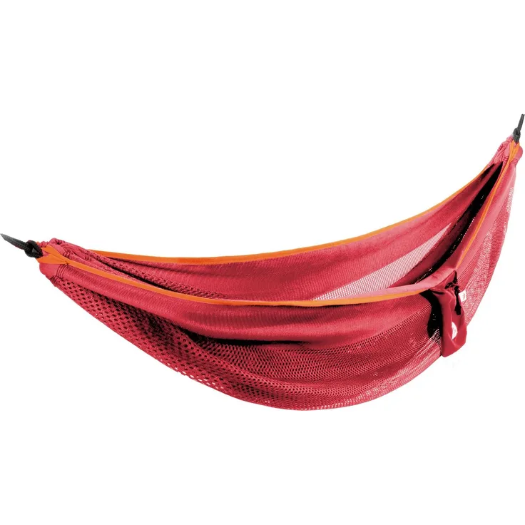 Vivere Doppel-Netzhängematte Pink/Orange Polyester multicolor VI-MESH2-46