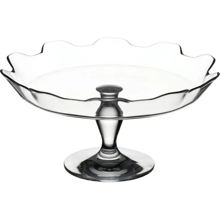 Pasabahce Patisserie Tortenplatte mit Fuß 32 cm aus Glas - elegant & robust