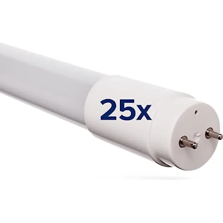Ett LED-Röhre Spectrum T8, 17 Watt, 4000K Neutralweiß, 25er Pack, 120cm für Büro und Gewerbe