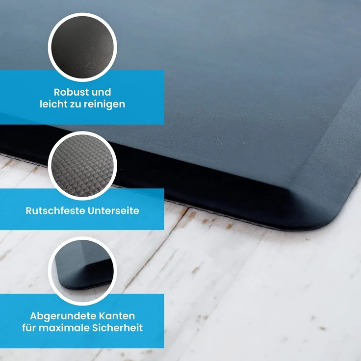 Ergonomische Anti-Ermüdungsmatte für Steharbeitsplätze – Bild 5