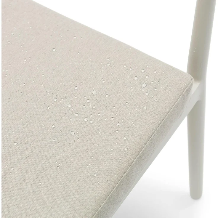 IDIMEX Gartenstuhl TAVOLO (6 St), Terrassenstuhl 6er Set mit Rope Rückenlehne und Sitzkissen cremeweiß – Bild 8