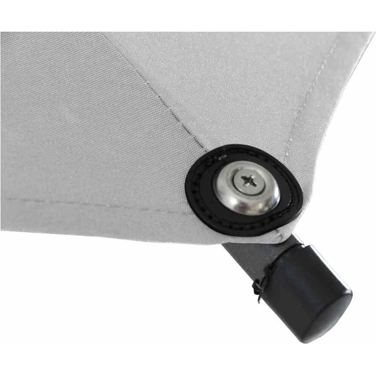 Isa Mittelstockschirm anthrazit/stone 200x300 cm – Bild 9