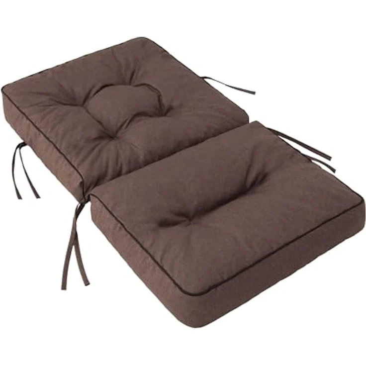 Bjird Bankauflage Venus 50 cm, 60 cm, 100 cm, 120 cm, 150 cm, 180 cm, (2 St), für Gartenbank und Hollywoodschaukel – Bild 3
