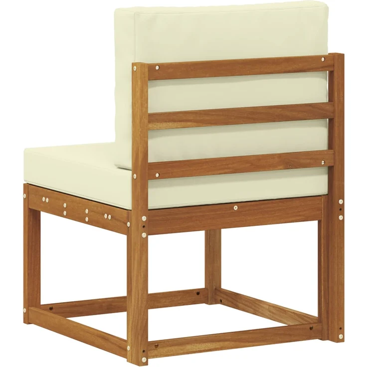 vidaXL Outdoor Mittelsofa Massivholz Akazie 900454 – Bild 5