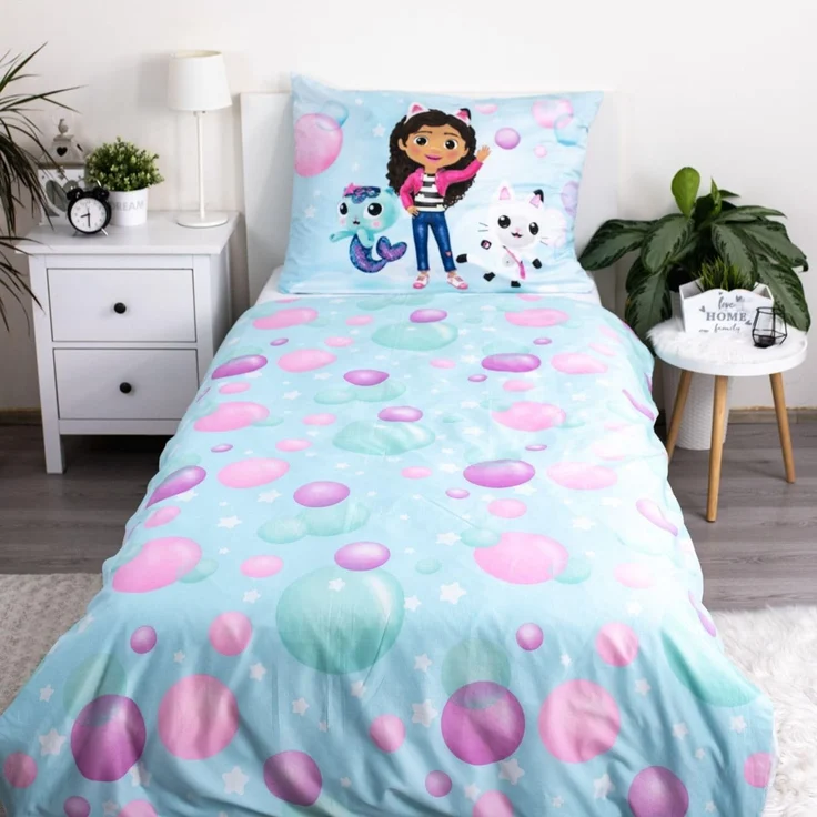 Gabby's Dollhouse Kinderbettwäsche Kuschelige Bettwäsche Polyester, 140x200 cm & 70x90 cm – Bild 3