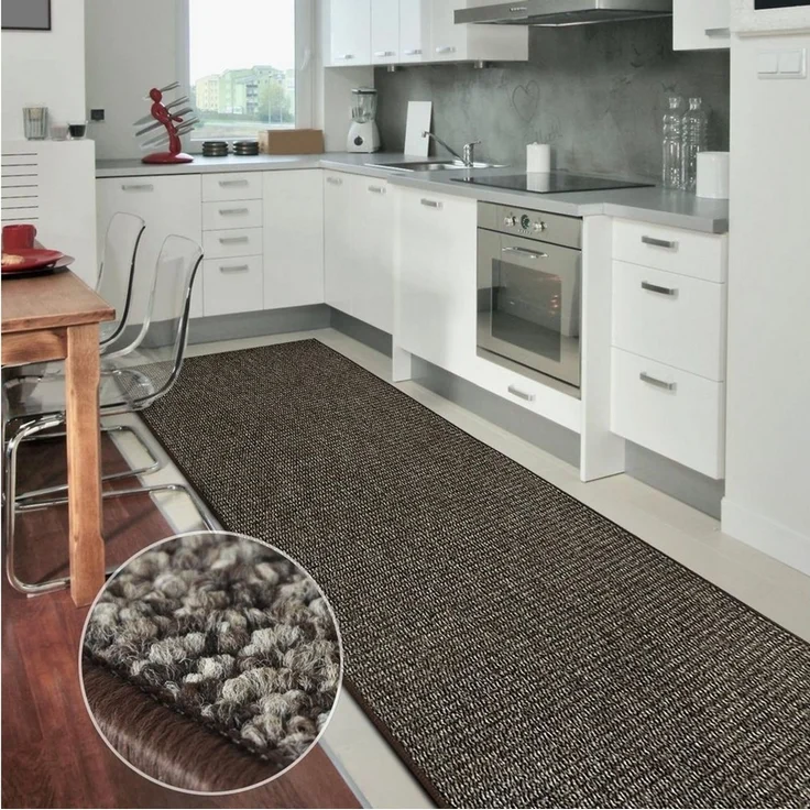 Karat Teppich Santorini, Teppichläufer in vielen Größen, Läufer in vielen Farben, rechteckig, Höhe: 7.5 mm – Bild 2