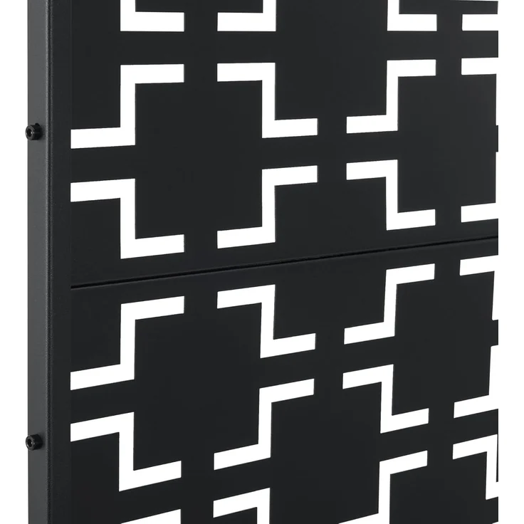 [casa. pro] 'Basciano' Trennwand, Stahl schwarz, 40 x 120 x 180 cm – Bild 7