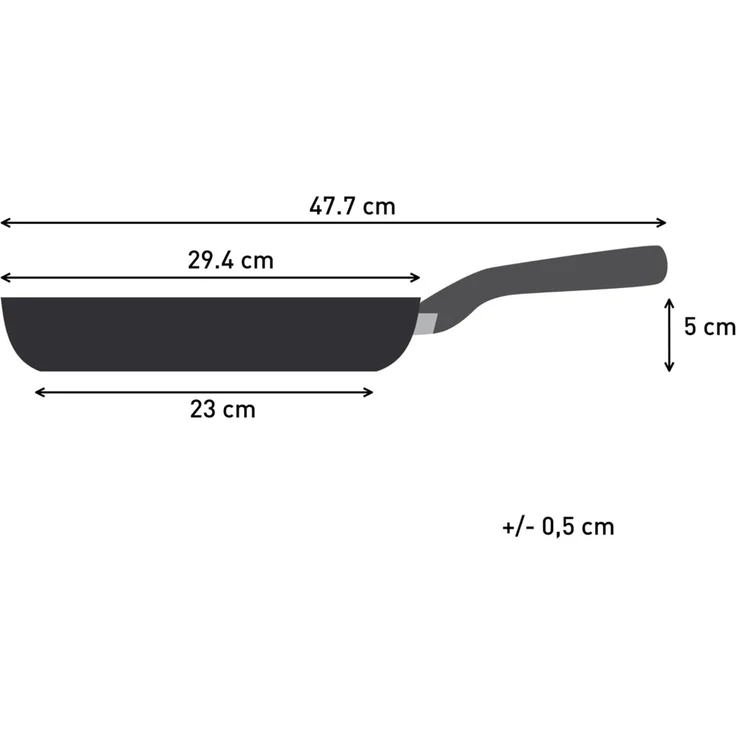 Tefal Virtuoso Bratpfanne 28 cm, Edelstahlpfanne unbeschichtet, Pfanne Induktion, langlebig, hochwertige Edelstahlgriffe, leichte Reinigung, für alle Herdarten geeignet, E49206 – Bild 8