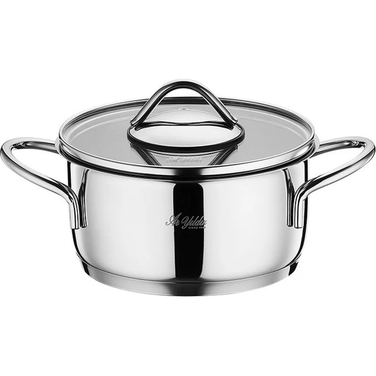 Hermia Concept '55SET015383' Topfset (6-teilig), Silber, Ø 18 cm, 2,400 ml – Bild 3