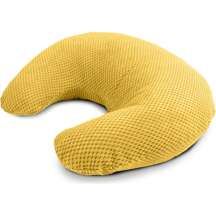 Amilian Stillkissen - Stillmond - Schwangerschaftskissen - Lagerungskissen, Schwangerschaftskissen klein - Kissen für Stillzeit - pregnancy pillow, mit Füllung und abnehmbarem Bezug - maschinenwaschbar
