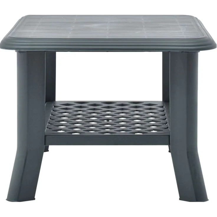 vidaXL Couchtisch Grün 90 x 60 x 46 cm Kunststoff 48794 – Bild 2