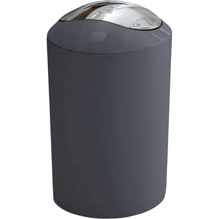 Kleine Wolke Kosmetikeimer Glossy|Eimer 5 Liter| anthrazit