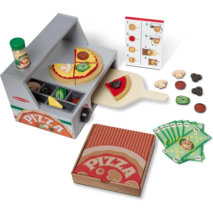 Melissa & Doug Top & Bake Pizza Counter – Bild 1