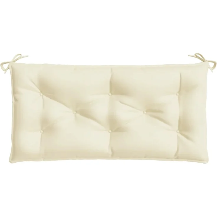 vidaXL Gartenbank-Auflagen 2 Stk. Creme 100x50x7 cm Oxford-Gewebe 361661 – Bild 5