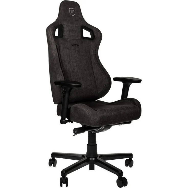 Noblechairs Epic TX Gaming Stuhl, Bürostuhl, Schreibtischstuhl, Atmungsaktives Textilgewebe, Kopf- und Lendenstütze, Entwickelt für Nutzer bis 120 kg, (Anthrazit, Textilgewebe) – Bild 5