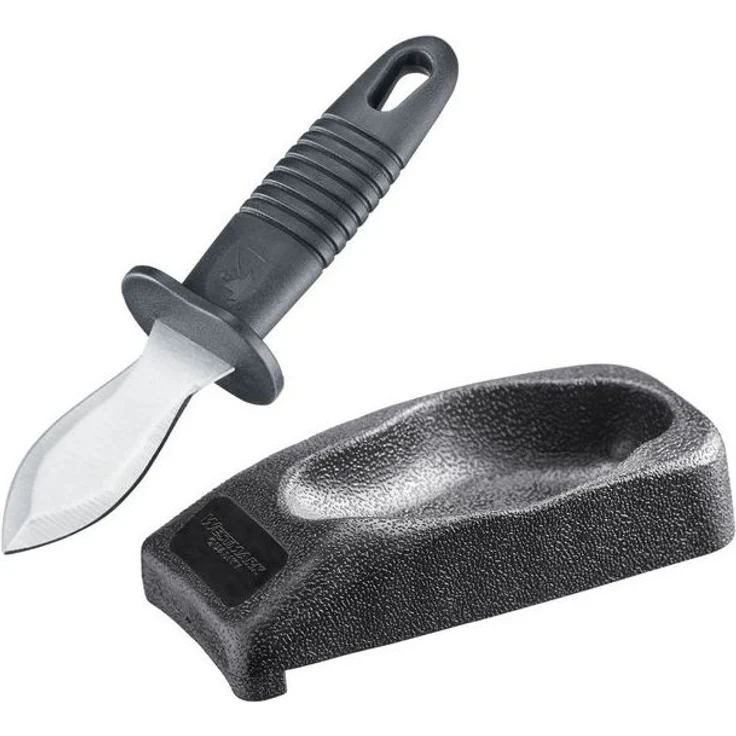 WESTMARK Fischbesteck Set 2tlg. Austernwerkzeug, Edelstahl, PP, PVC, sehr massiv, praktische Anlegekante, spülmaschinengeeignet, BPA-frei – Bild 4