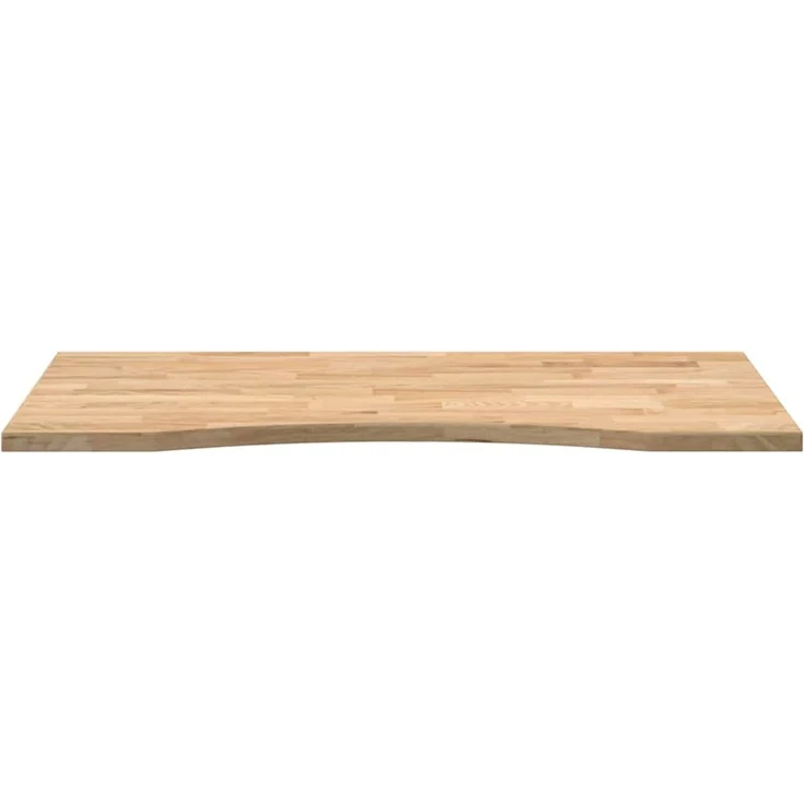 vidaXL Schreibtischplatte Unbehandelt 100x50x2,5 cm Massivholz Eiche 4009008 – Bild 5