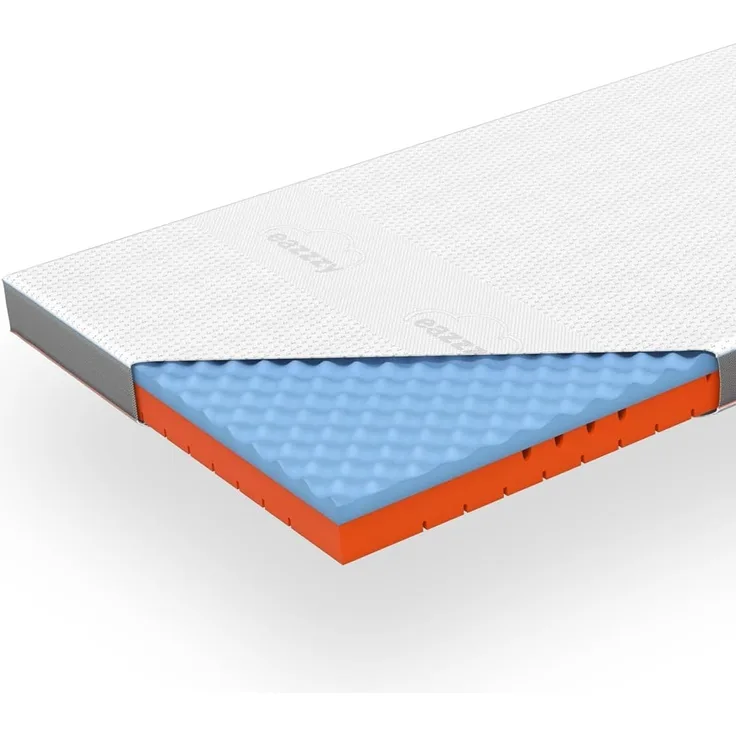 Genius, Topper Eazzzy Topper Premium Cube Advance, 9 cm hoch, (1-tlg), Temperaturausgleich, 180x200 cm 140x200 cm und weitere Größen
