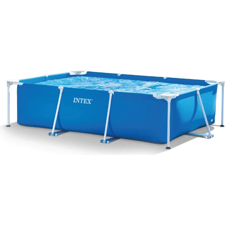 Intex 'Frame Swimming Pool Set Serie Family III', blau, 300 x 200 x 75 cm, rechteckig – Bild 6