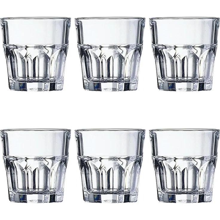 Gläserset Arcoroc Granity Durchsichtig 6 Stücke (16 Cl)
