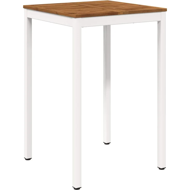 vidaXL Gartenbar-Tisch NAARDEN Natur und Weiß 70 x 68,5 x 105 cm 901335 – Bild 2