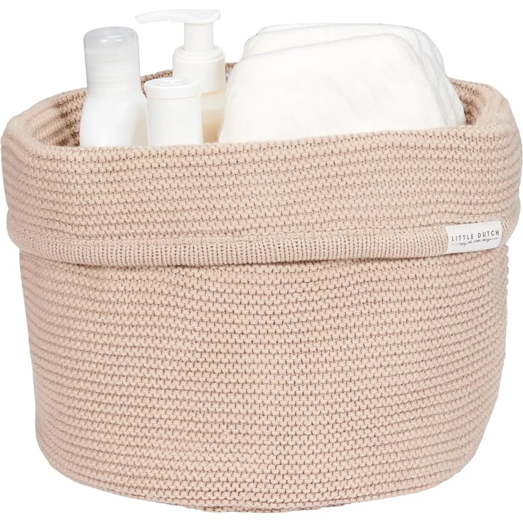 Little Dutch Gestricktes Kommodenkörbchen - Rund - – Bild 2