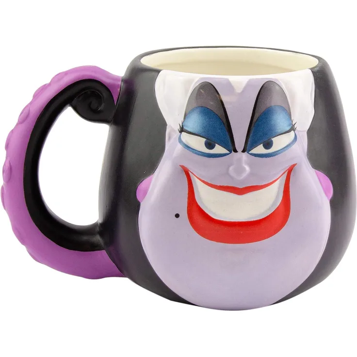 Paladone PP6459DV Ursula Little Mermaid Keramik-Kaffeebecher, offizielles Lizenzprodukt von Disney