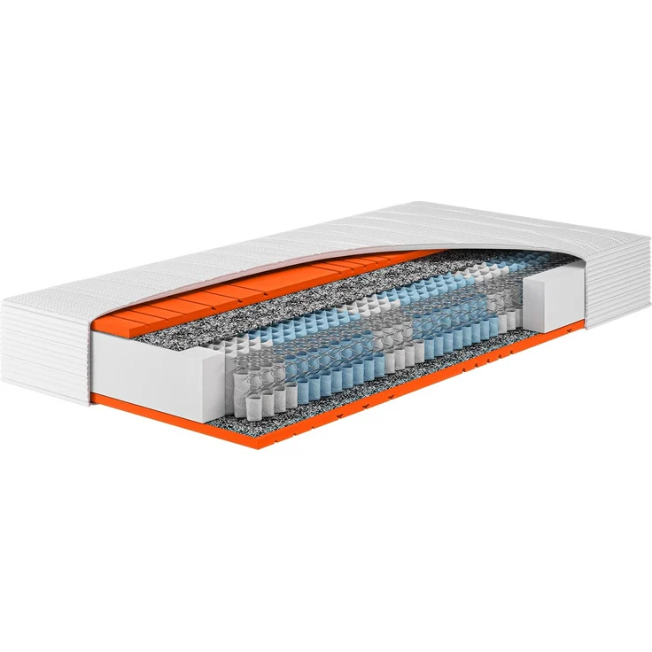 Hn8 Taschenfederkern-Matratze "Dynamic XXL", H5, 140 x 200 cm, Höhe: ca. 24 cm – Bild 1