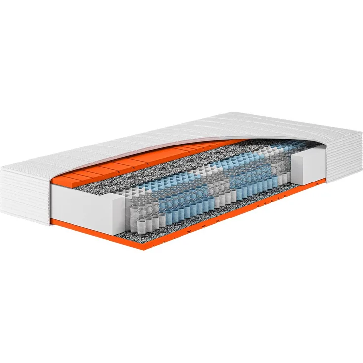 Hn8 Taschenfederkern-Matratze "Dynamic XXL", H5, 140 x 200 cm, Höhe: ca. 24 cm