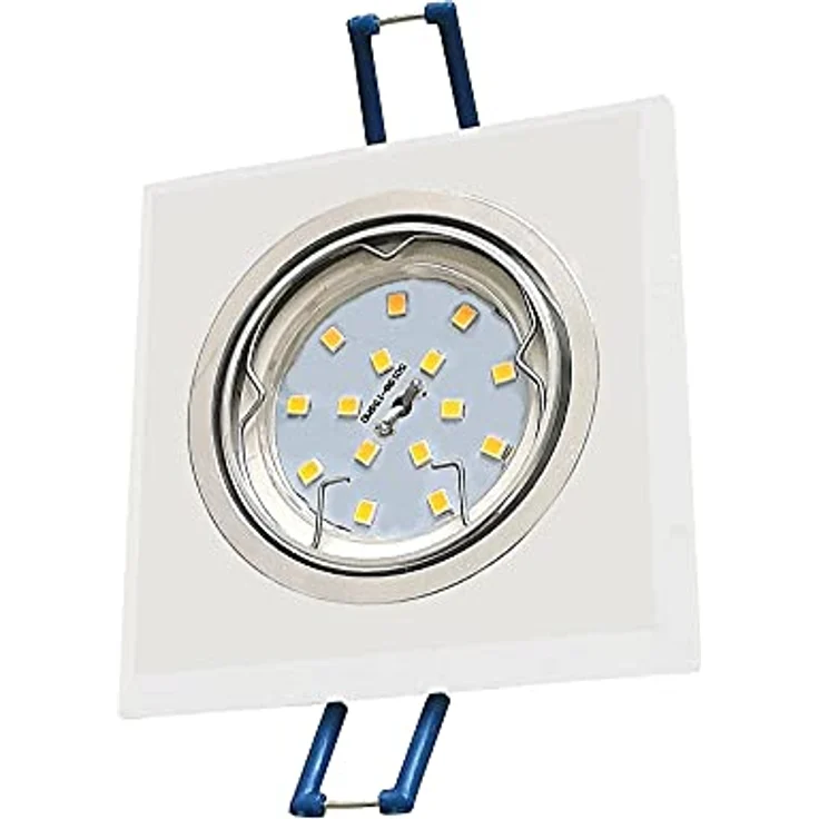 TRANGO LED-Leuchtmittel, 10er Pack MO15-10 LED Modul Ultra flach 5.0 Watt nur 2,3cm hoch 3000K warmweiß zum Ersetzen von GU10 & MR16 Halogen Leuchtmittel, 10 St, für Einbauleuchte, Deckenstrahler, Einbaustrahler, Deckenleuchte – Bild 5
