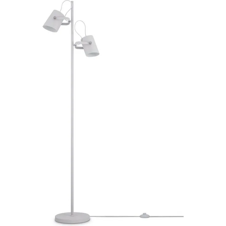 Paco Home Stehlampe KARL, ohne Leuchtmittel, mit kompatiblen Dimmer und Leuchtmittel