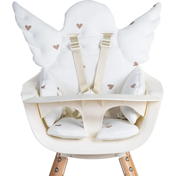 CHILDHOME Universal Sitzkissen Angel Jersey Herzen