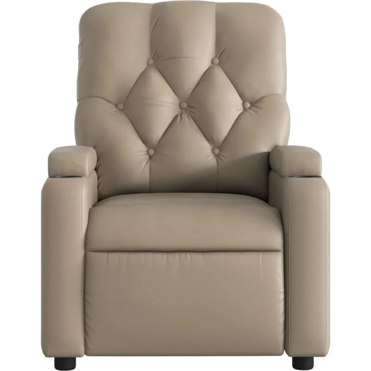 vidaXL Massagesessel Cappuccino-Braun Kunstleder 372516 – Bild 6