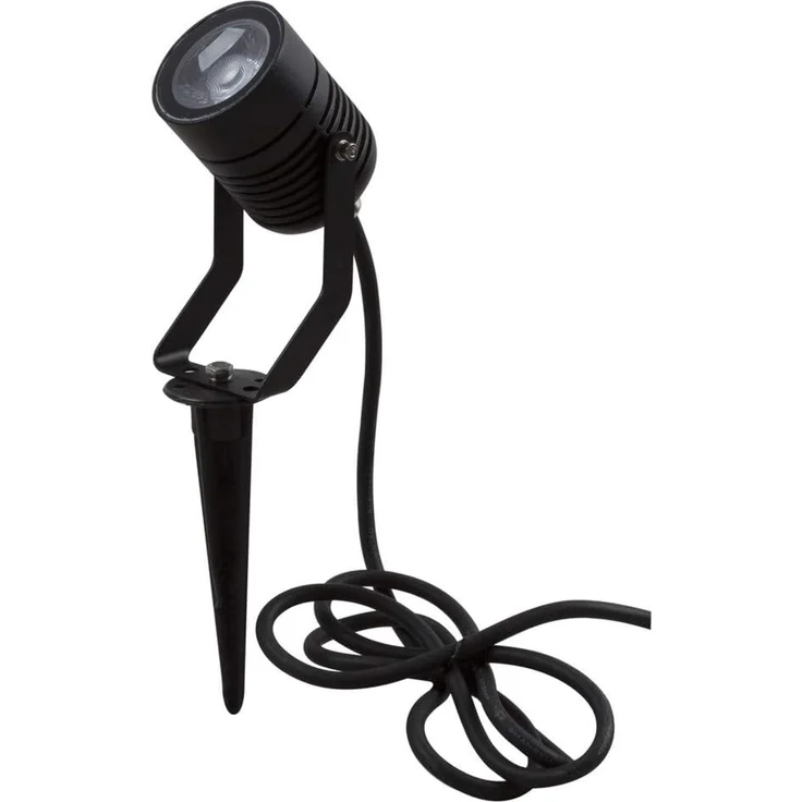 Heitronic Nr. 500031-HE LED Erdspießstrahler Pasas schwarz IP44 – Bild 4