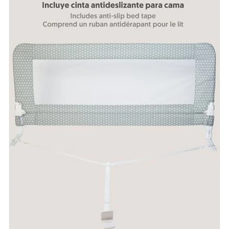 Interbaby Ausziehbares Rausfallgitter für Kinderbetten – 90 cm – Starry Night – 2600 g – Bild 2