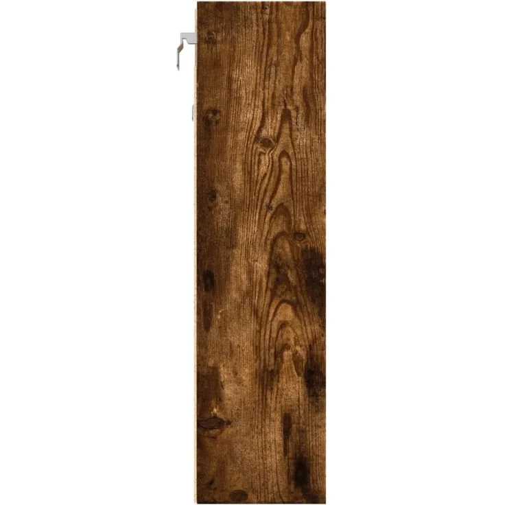 vidaXL Vitrinenschrank Räuchereiche 100x15x58 cm Holzwerkstoff 847930 – Bild 6