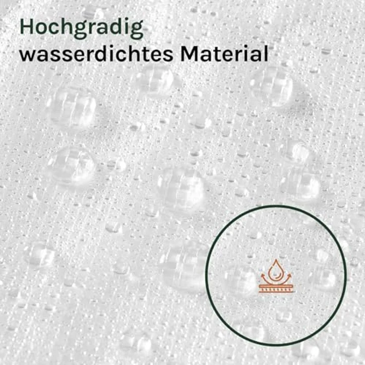 Woltu Gartenmöbel-Schutzhülle, für Sitzgruppe Gartenmöbel, UV-Beständig winterfest reißfest – Bild 8