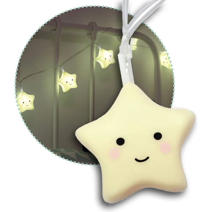 Reer Nachtlicht / Lichterkette Lumilu String Light - Star - Gelb