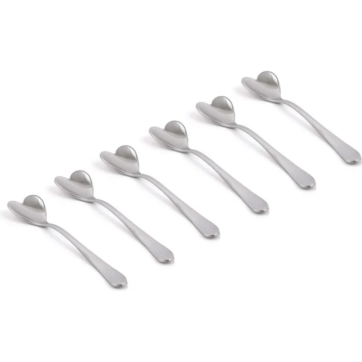 Hermia Concept Teelöffel (12 Stück), Edelstahl, Spülmaschinengeeignet, Alltagstauglich – Bild 4