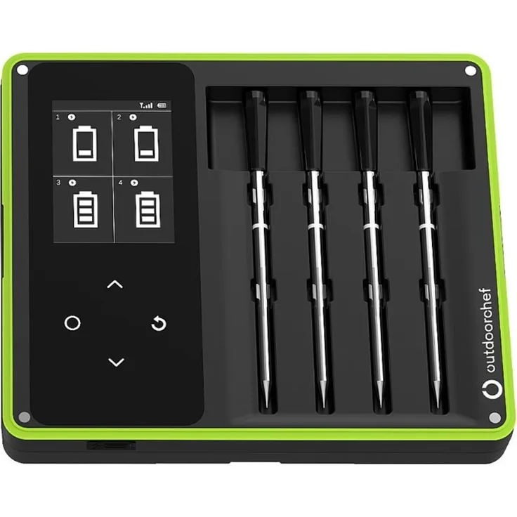 Outdoorchef Easy Check Thermometer Quadro - Wireless Bluetooth Grillthermometer