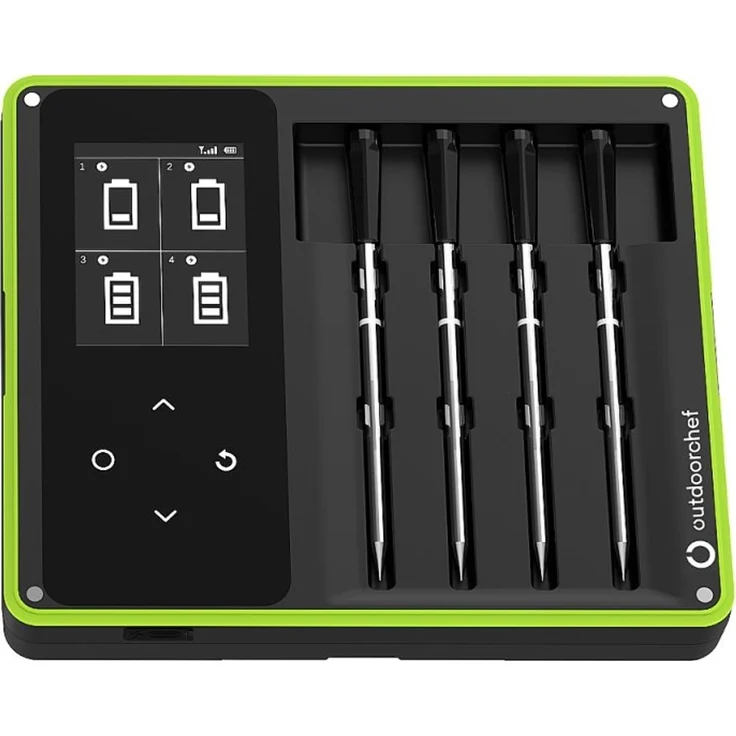 Outdoorchef Easy Check Thermometer Quadro - Wireless Bluetooth Grillthermometer – Bild 1