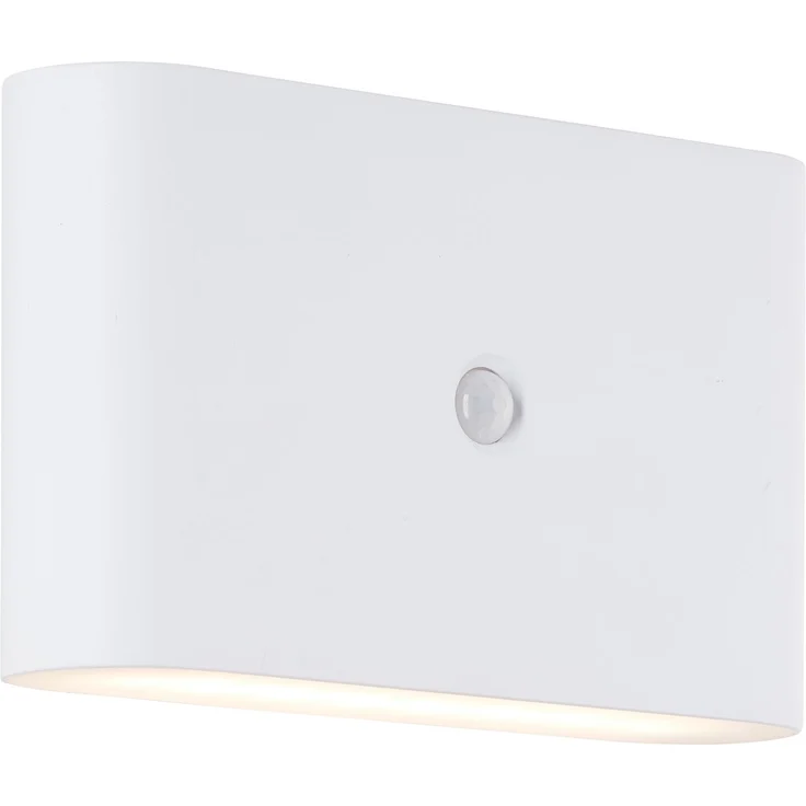 Brilliant LED Wandleuchte Xino G80605/05 Außenbereich Kunststoff Outdoor Wand weiß - LED fest integriert – Bild 1