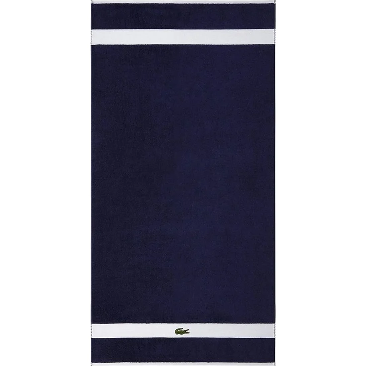 Lacoste Duschtuch L CASUAL, (1-St), mit Aufnähern – Bild 1