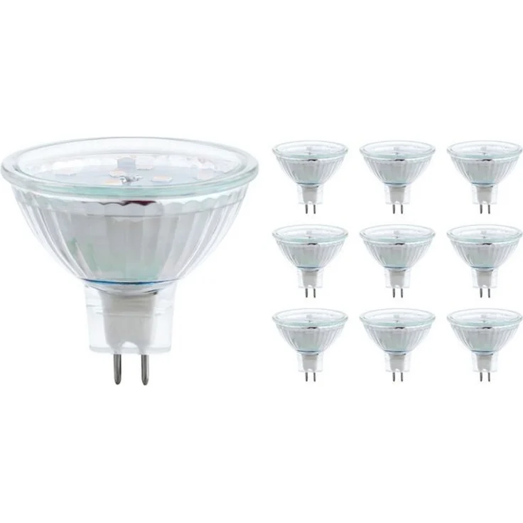 SEBSON LED-Leuchtmittel LED Lampe GU5.3 / MR16 warmweiß 3.5W 12V Leuchtmittel - 10er Pack, 10 St. – Bild 4