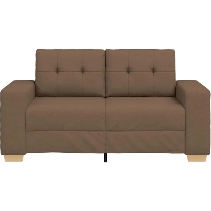 vidaXL Loveseat-Sofa Braun 120 cm Stoff 4105072 – Bild 5