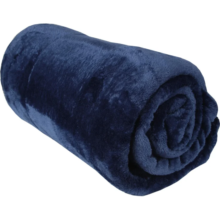 Kuscheldecke "Celina" Blau 80x120 cm – Bild 6