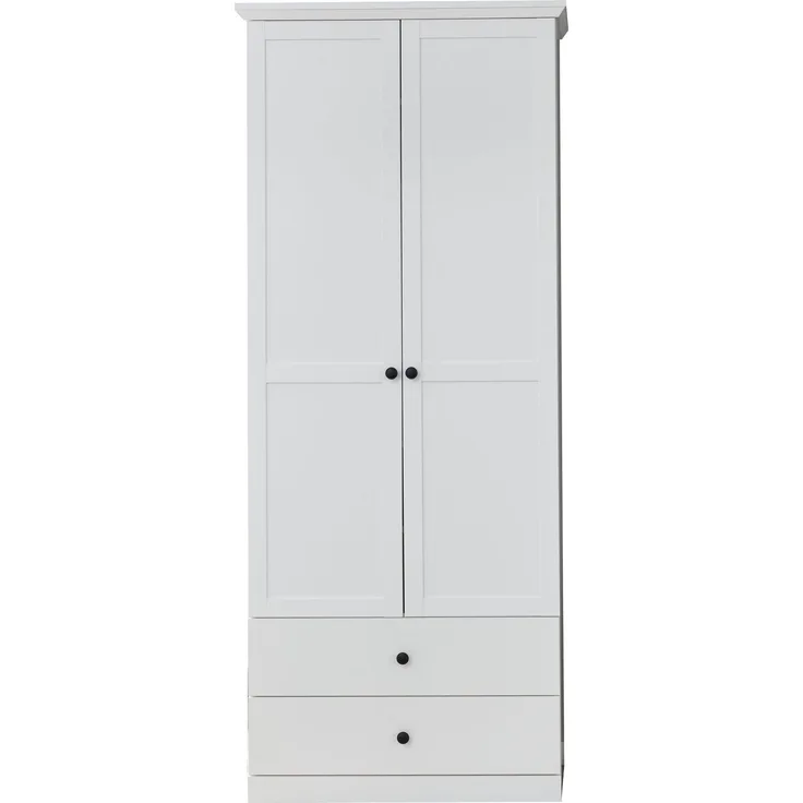 Garderobenschrank Baxter in weiß 81 cm